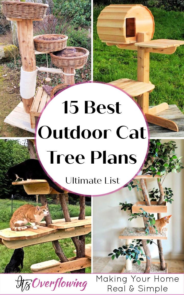 outdoor cat tree plan