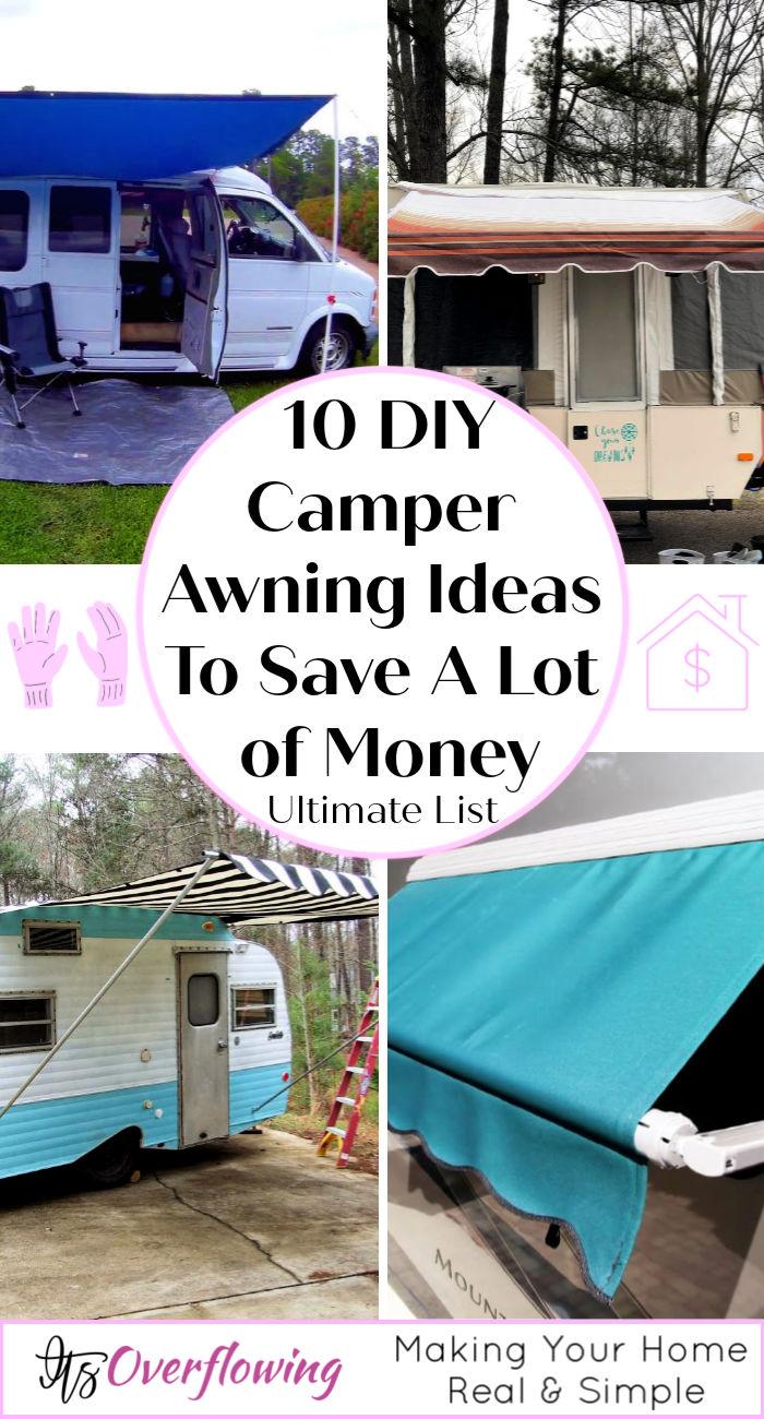 10 DIY Camper Awning Ideas To Save A Lot of Money