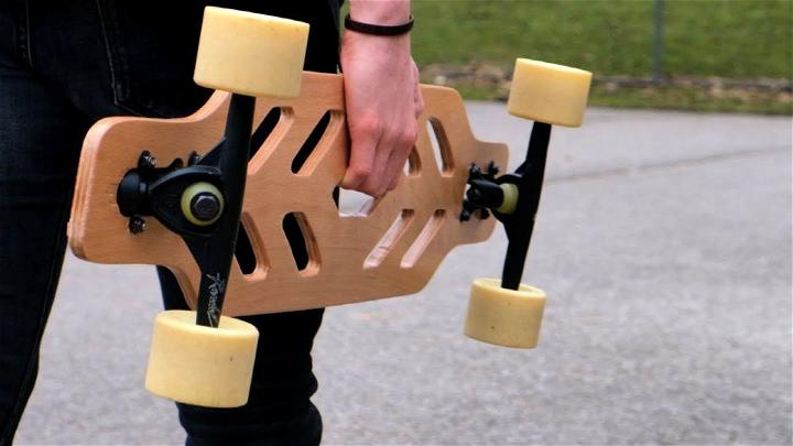 Easy DIY Skeleton Longboard