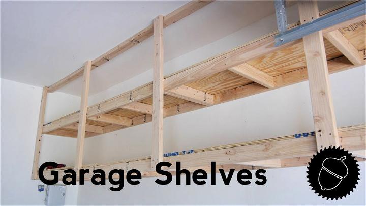 Build Your Own Garage Shelves