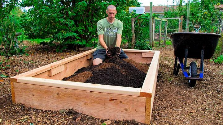 Cheap DIY Raised Bed