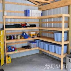 DIY Garage Shelves (30 DIY Garage Shelving Ideas to Try)