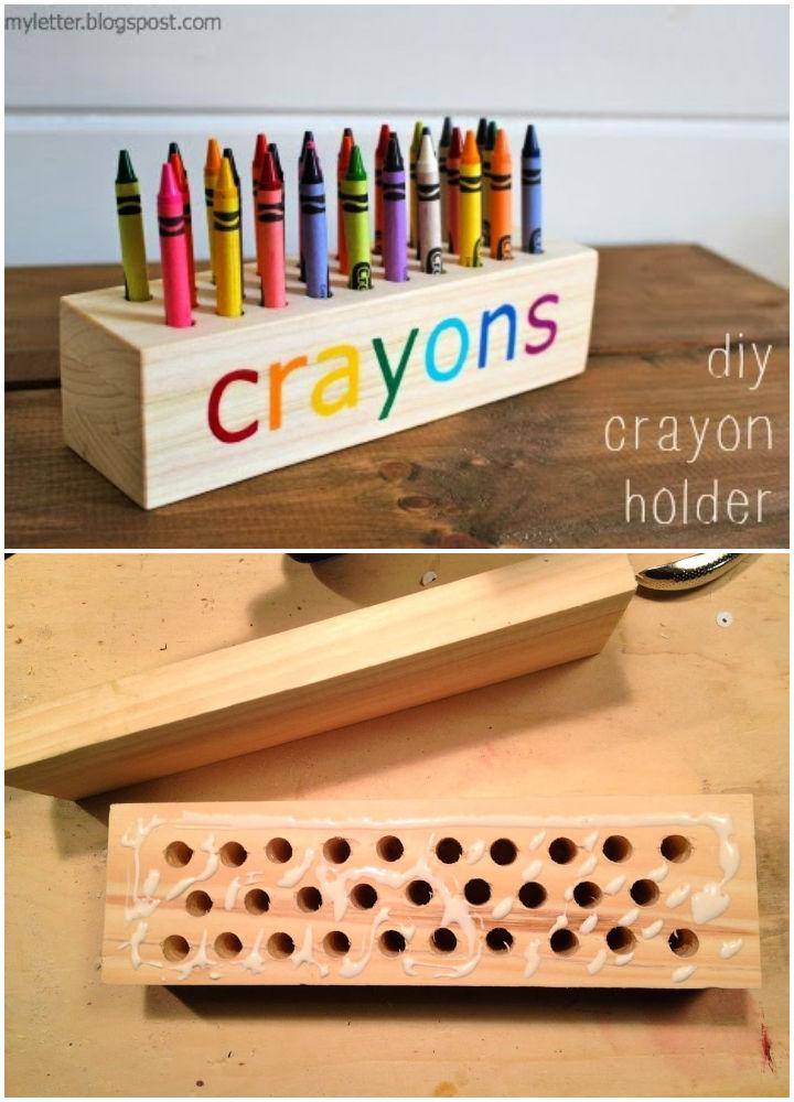 DIY Crayon Holder