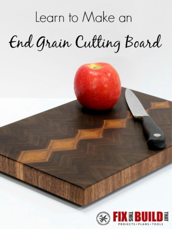 Easy DIY End Grain Cutting Board
