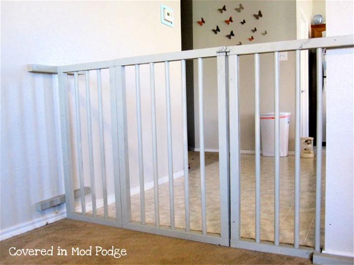Inexpensive DIY Long Baby Gate