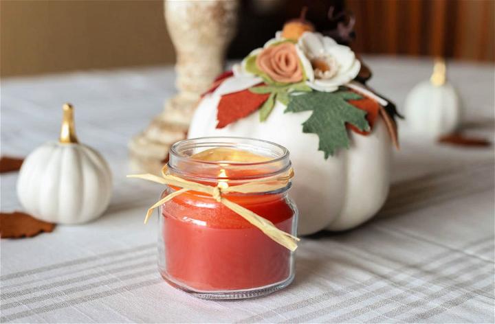 DIY Mason Jar Candle