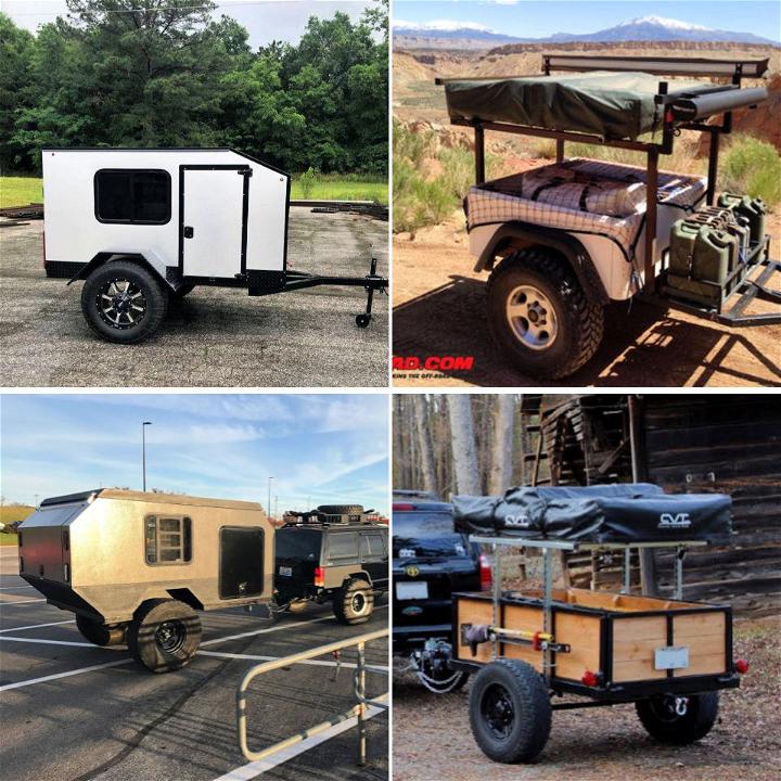 10 DIY Off Road Trailer Plans (Build an Overland Trailer)