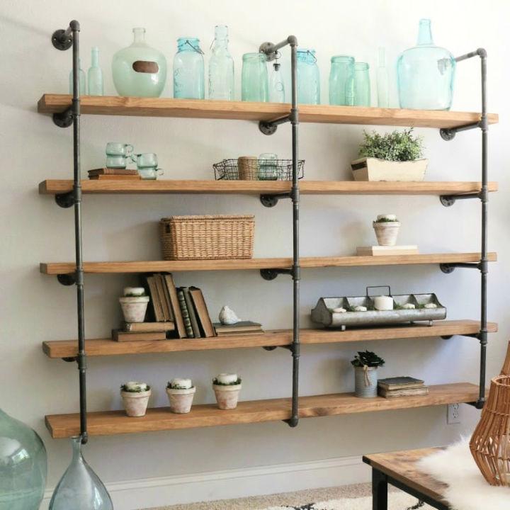 Beginner-Friendly DIY Pipe Shelf