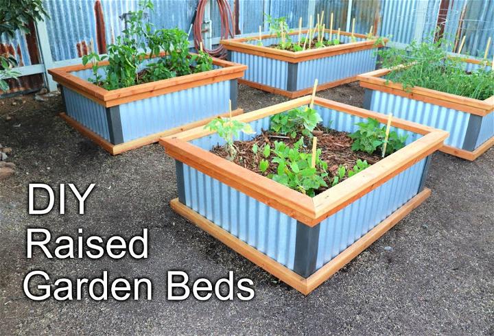 DIY Raised Garden Bed in 3 Min
