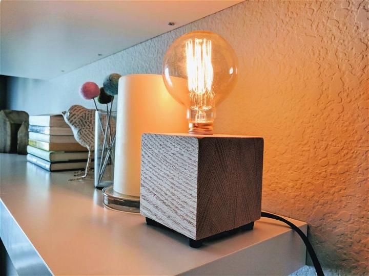 Making a Wood Block Lamp