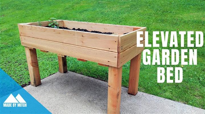DIY Elevated Raised Garden Bed