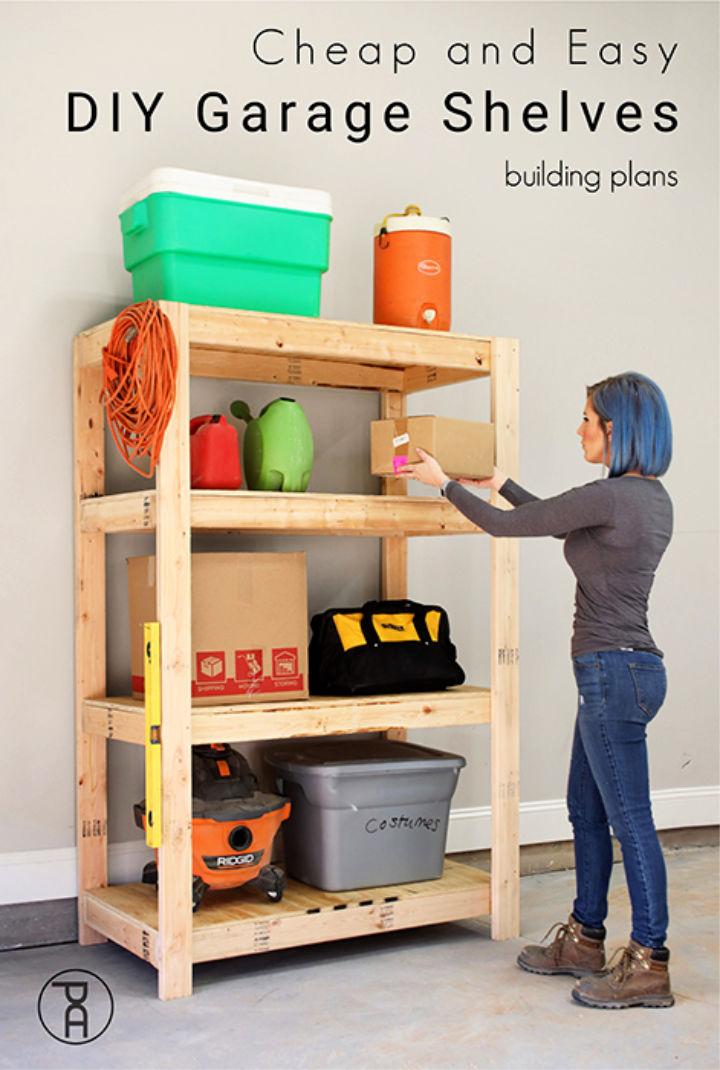 Garage Shelves Building Plans