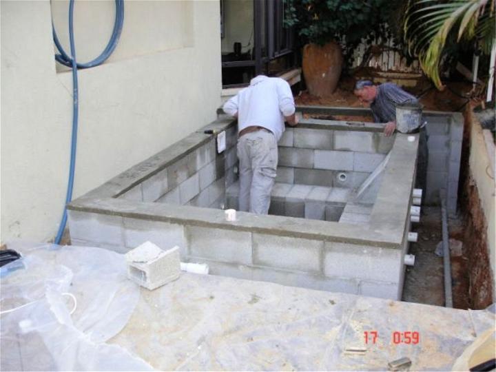 How to Make a Concrete Hot Tub