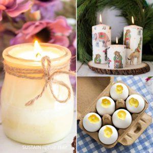 Homemade DIY Candles To Make Your Own Candle
