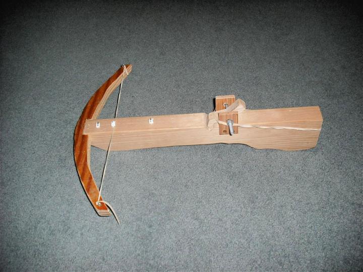 Homemade Wooden Crossbow