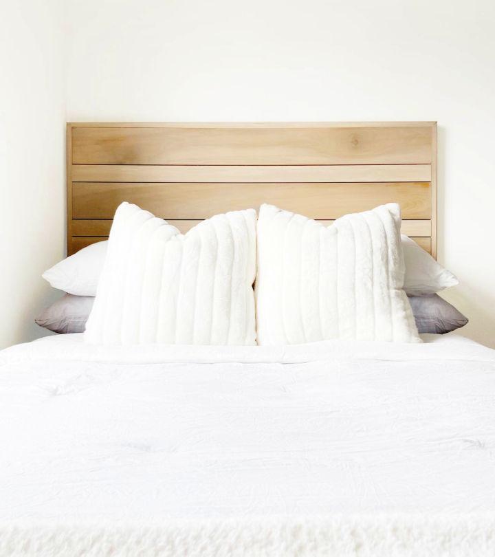 How to Build a Headboard at Home