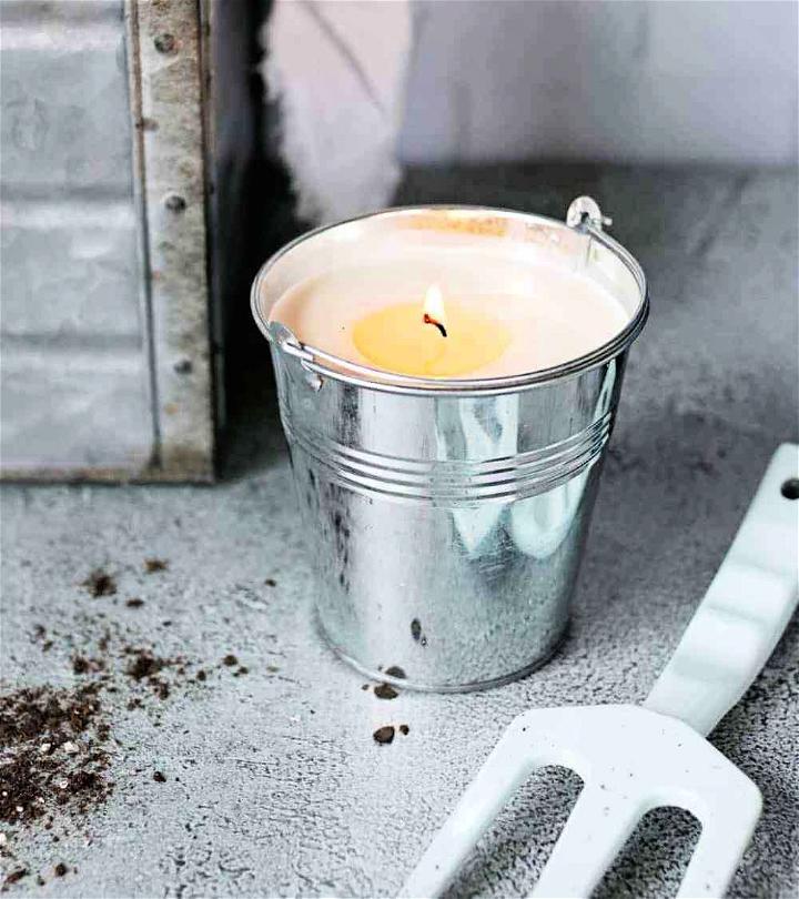 How to Make Patio Candles