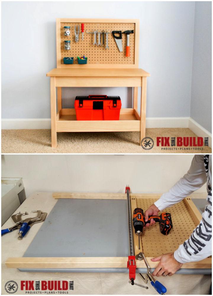 How to Make a Kids Workbench