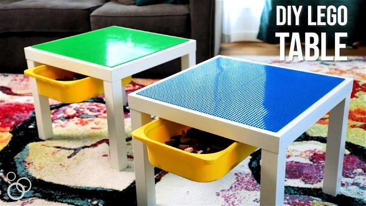 How to Build a DIY Lego Table Woodworking Project - Philip Miller Furniture