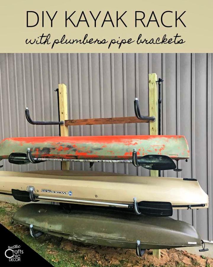 DIY Kayak Rack for Home Storage