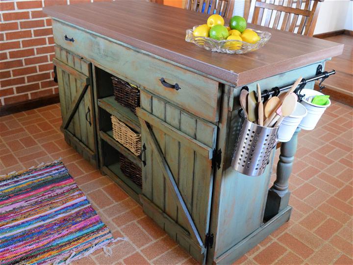 How to Make a Wood Kitchen Island - Free Plans