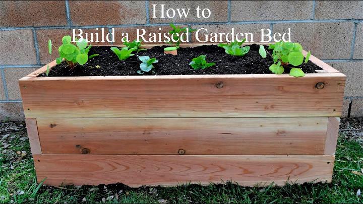 Free Raised Garden Bed Plans