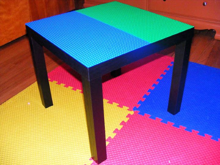 Homemade Lego Table