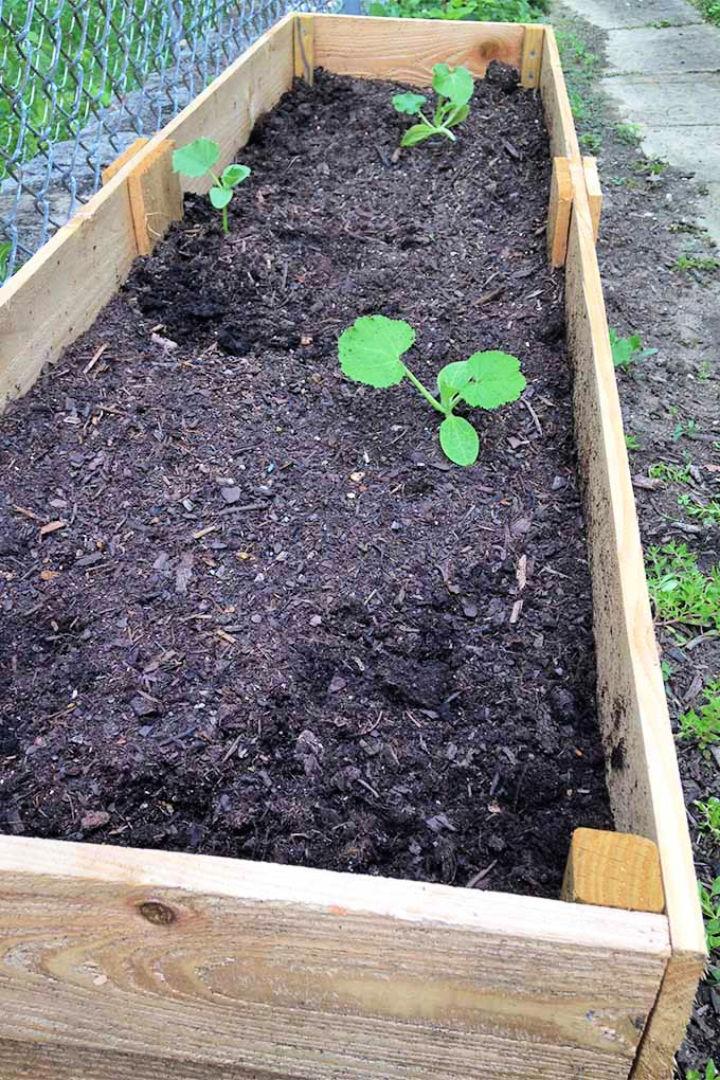 Handmade Raised Bed Garden