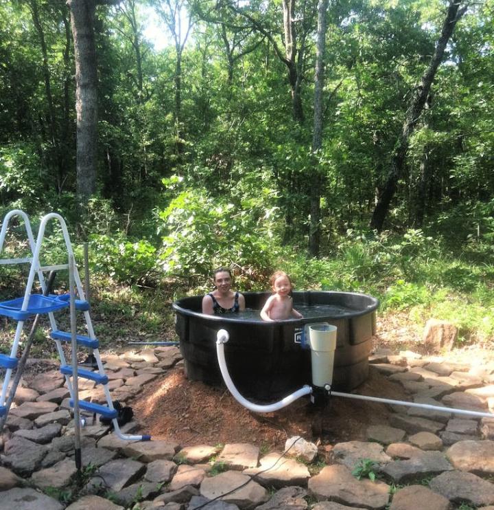 Making an Outdoor Redneck Hot Tub