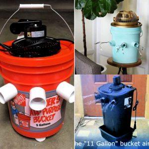 Simple Homemade DIY Bucket Air Conditioner Ideas DIY AC