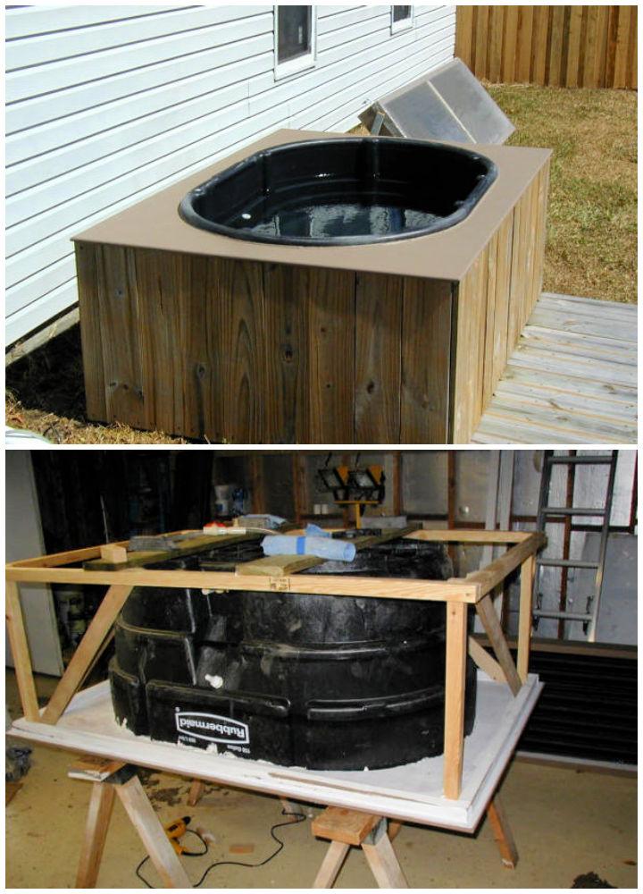 Build a Solar Heated Hot Tub at Home