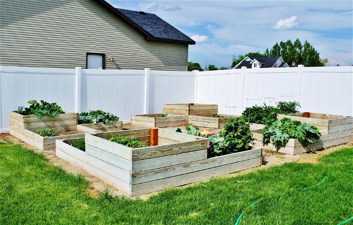 simple DIY Raised Garden Bed Plans