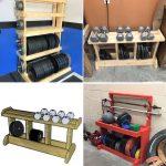 10 Free DIY Dumbbell Rack Plans (Build a Weight Rack)