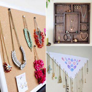 26 Easiest DIY Necklace Holder Ideas That Anyone Can Make