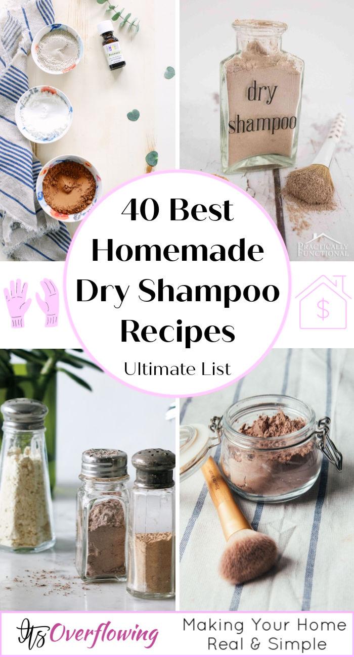 40 Best Homemade DIY Dry Shampoo Recipes