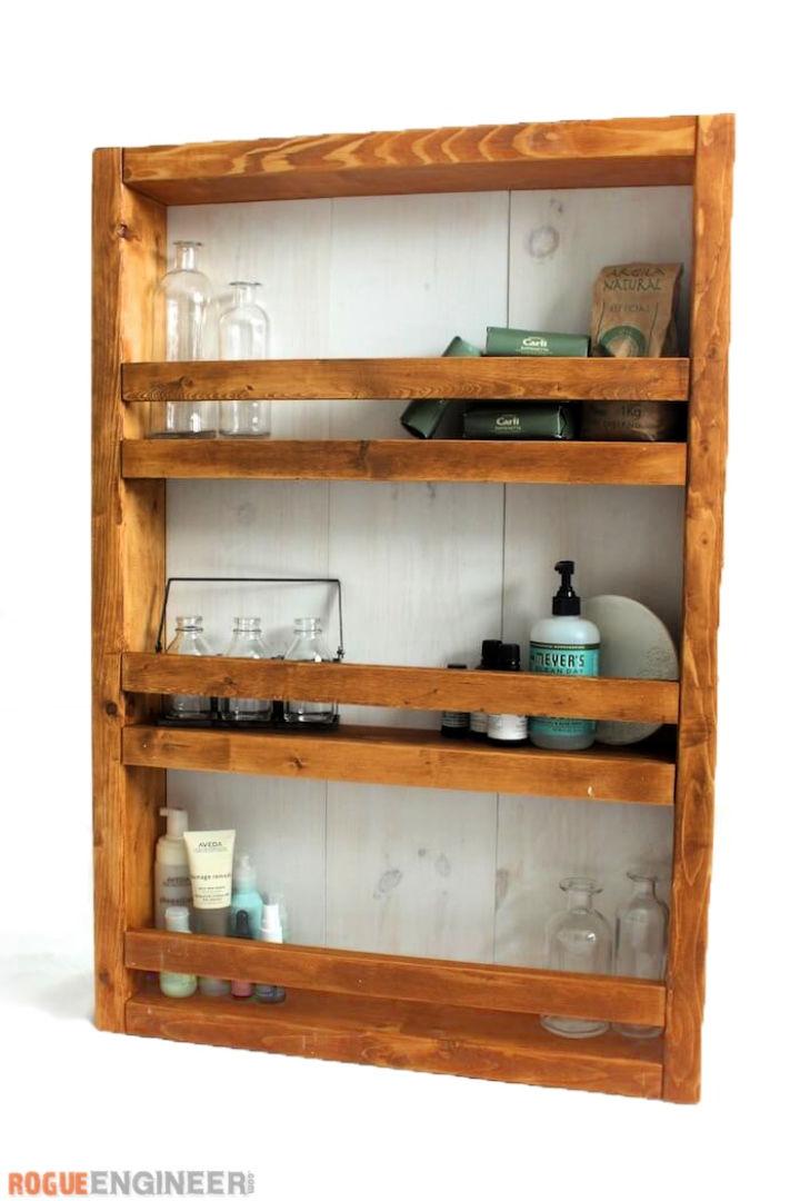 Making an Apothecary Wall Shelf