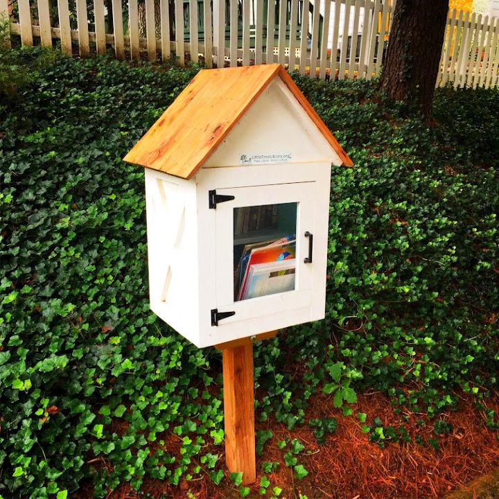 Awesome DIY Lazy Little Free Library