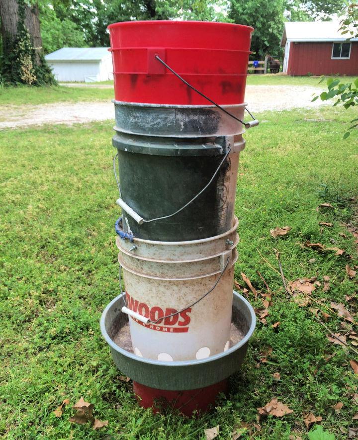 Build Your Own Chicken Feeder at Home