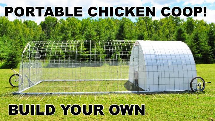 Build Your Own Portable Poultry Coop