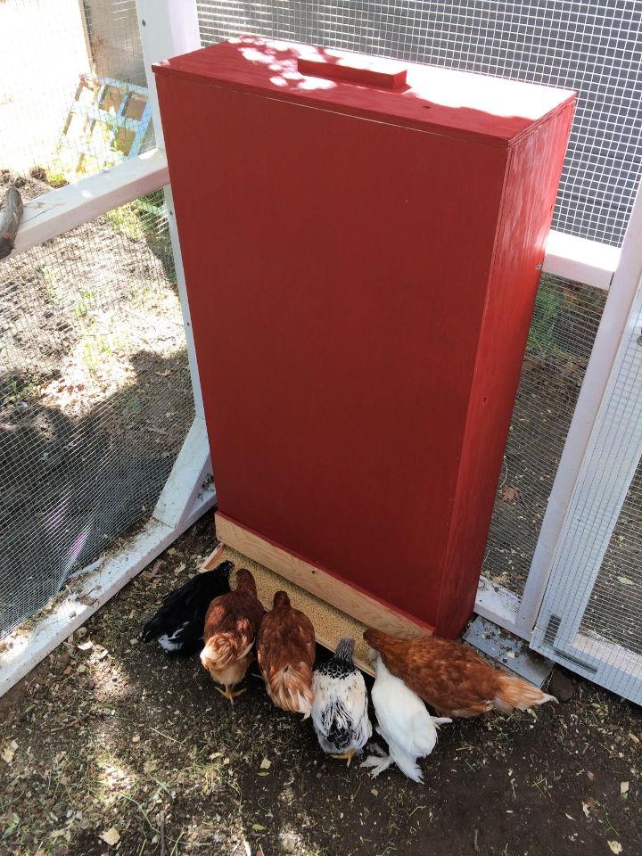 Building a Gravity Chicken Feeder