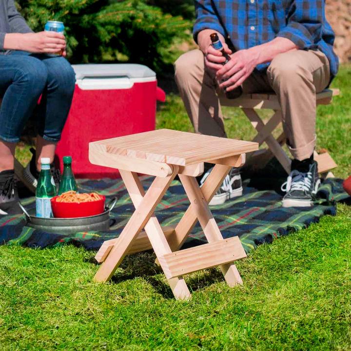 Building a Wooden Folding Stool