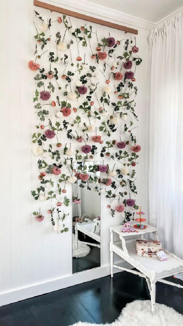 Create a Flower Wall
