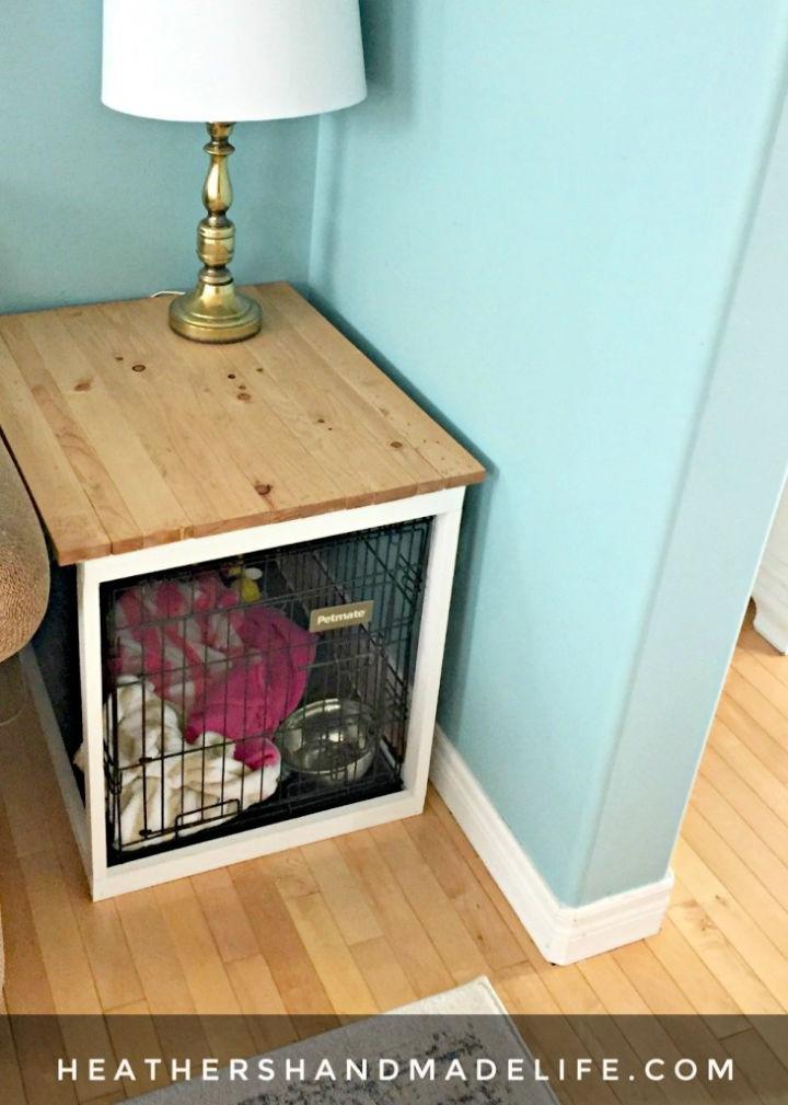 Build a Wooden Dog Crate Cover