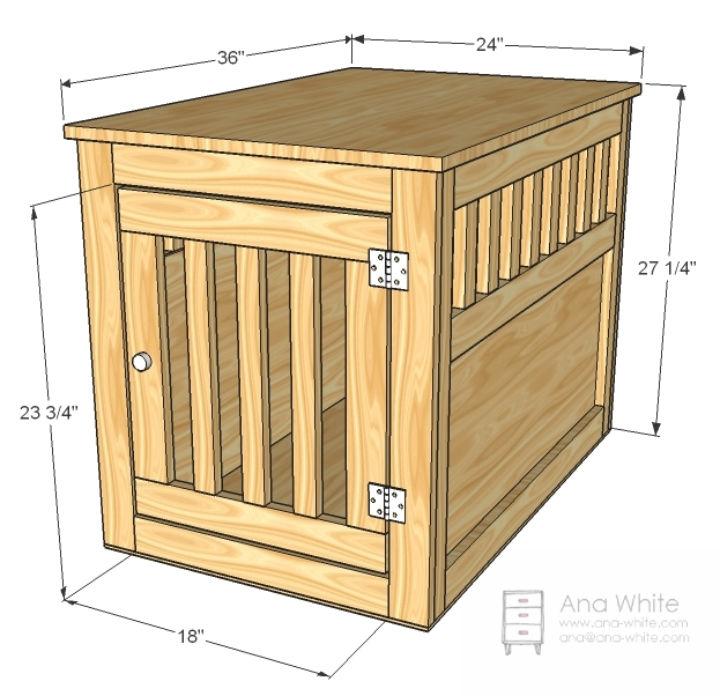 How to Make a Dog Crate - Step by Step