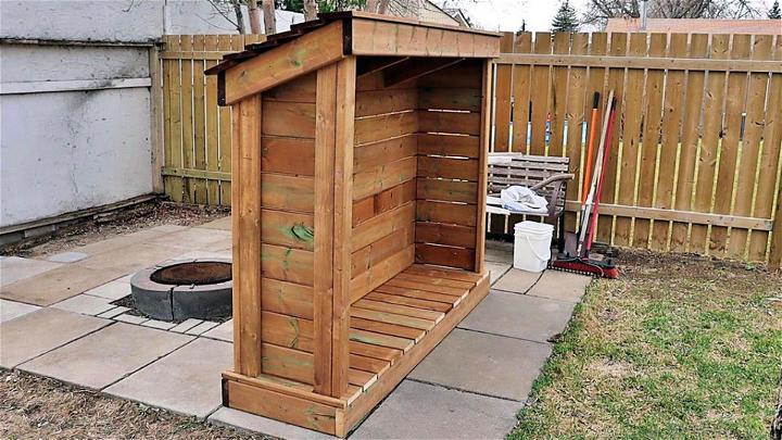 DIY Firewood Shed in 8 Steps with Pictures