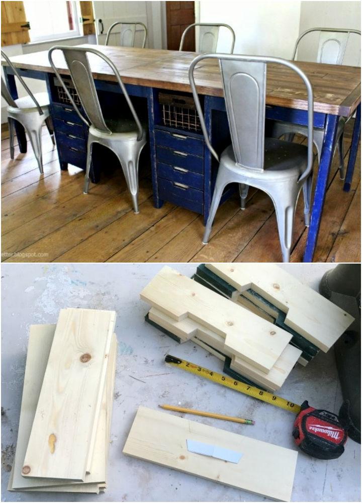 DIY Multipurpose Work Table Out of Wood