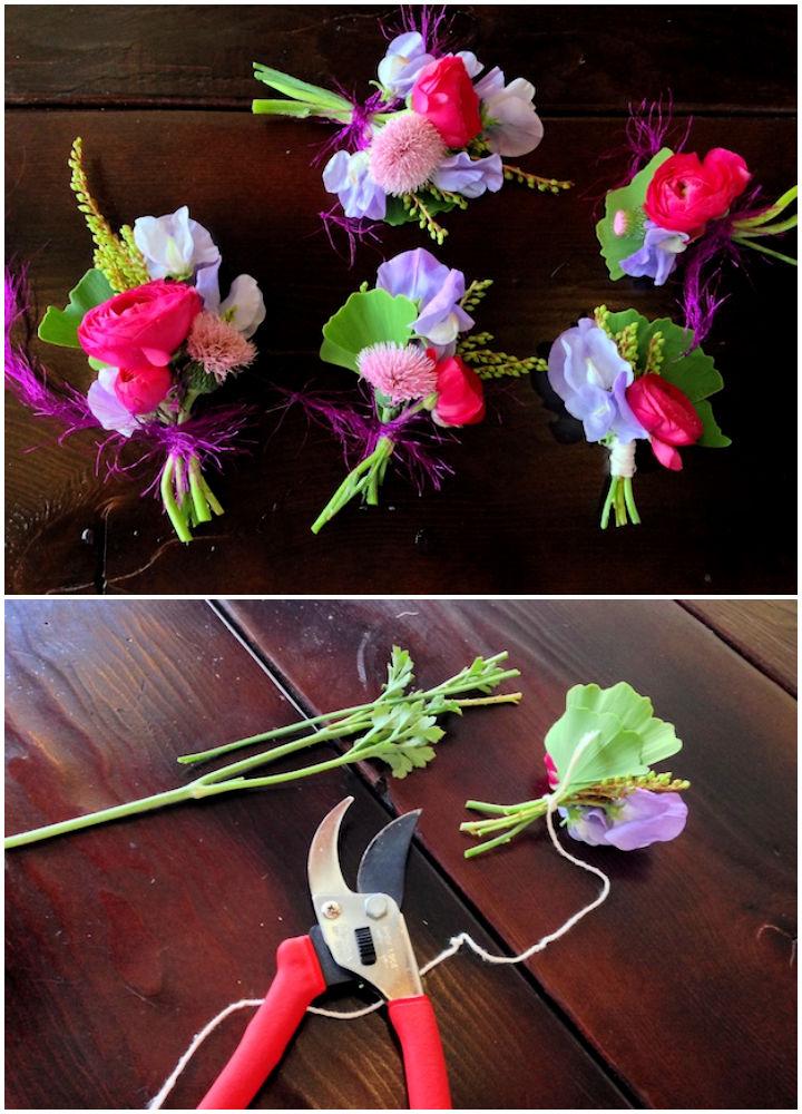 Simple DIY Prom Corsage