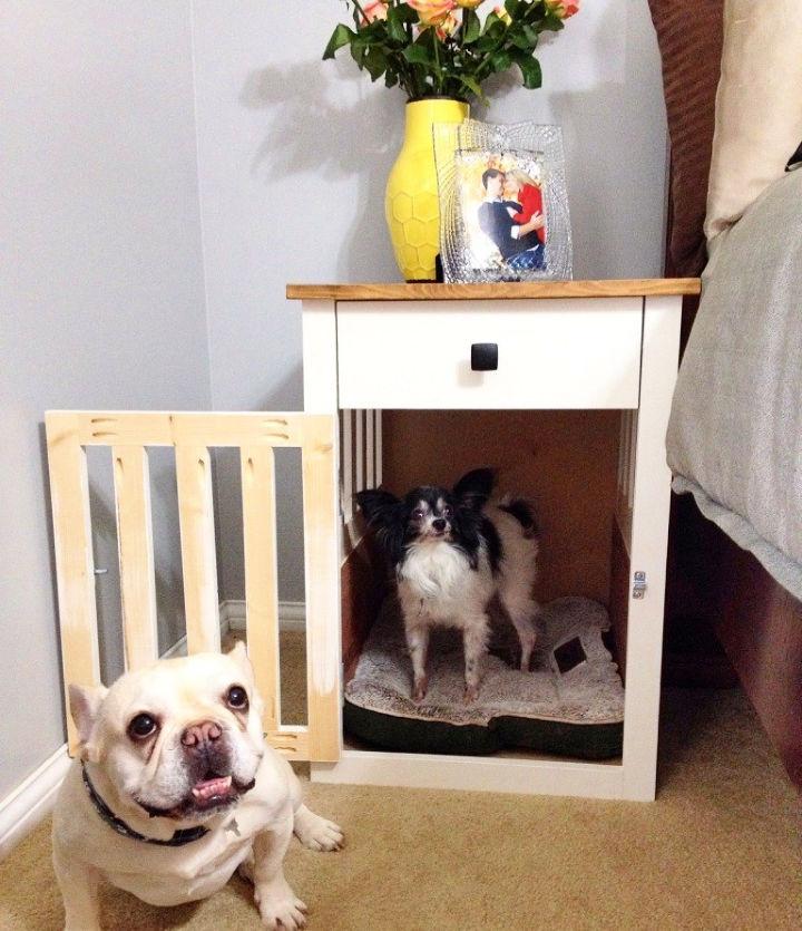 Dog Crate Nightstands