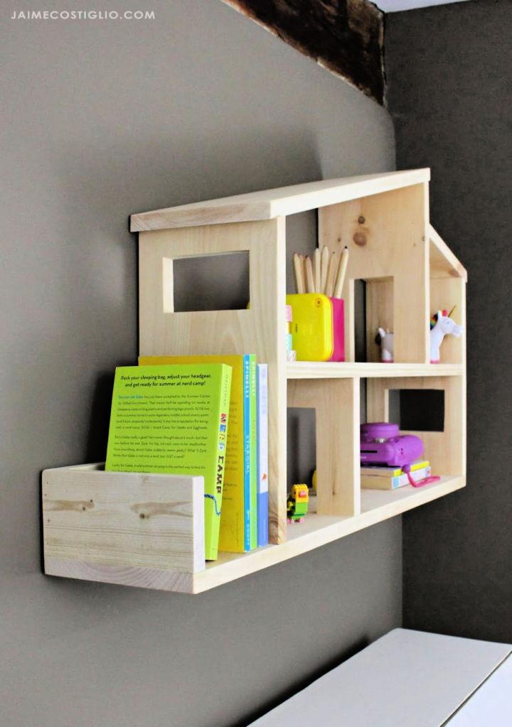 Build a Dollhouse Wall Shelf - Step by Step