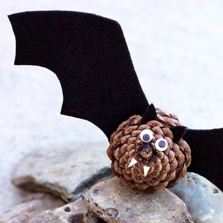 Fun and Easy DIY Pinecone Bats